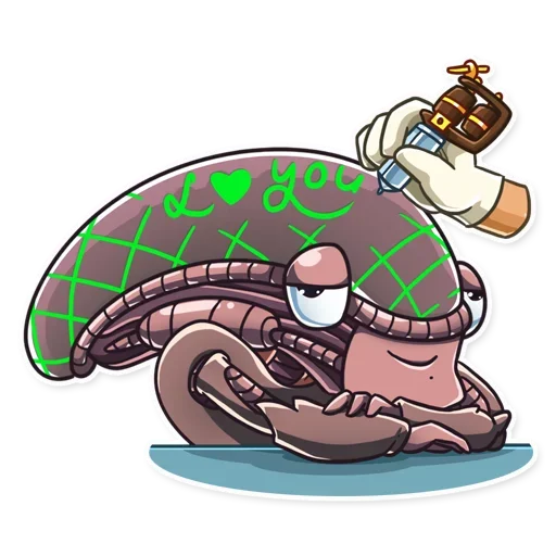 Стикер Alien_romulus - 1