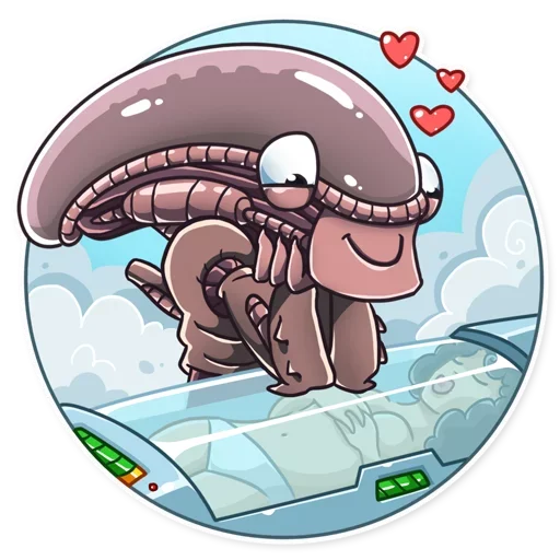 Стикер Alien_romulus - 1