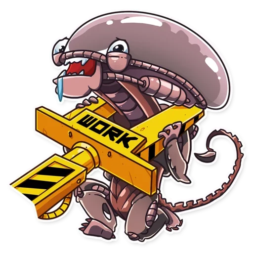 Стикер Alien_romulus - 1