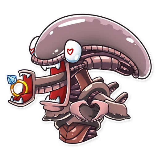 Стикер Alien_romulus - 1