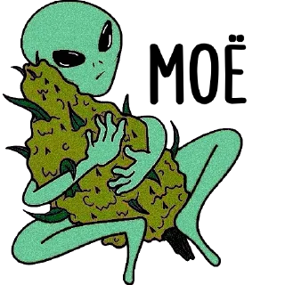 Sticker Aliens - 3