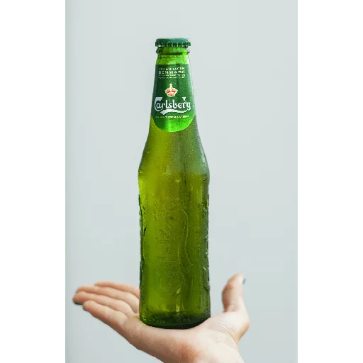 drink glass bottle beer bottle