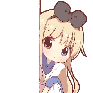 Стикер Алиса @Nyasticks - 0