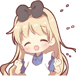 Стикер Алиса @Nyasticks - 1