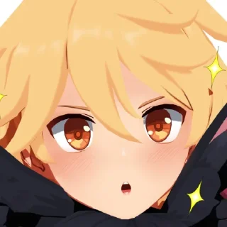 Стикер ох уж этот геншин | @genshinbyevico - 1