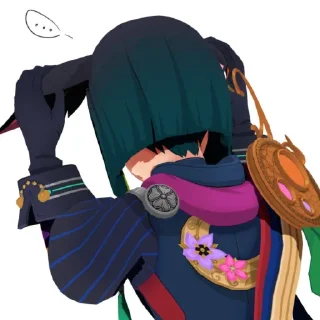 Стикер ох уж этот геншин | @genshinbyevico - 11