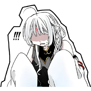 Sticker Бедная Богиня @Nyasticks - 7