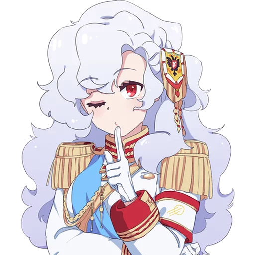 anime illustration human face