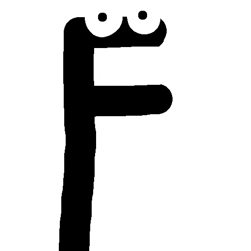 Стикер ALPHABET LORE - 0