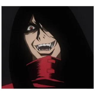 Стикер Алукард ~ @temniy_torya - 0