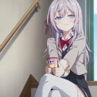 Sticker Alya-san - 0