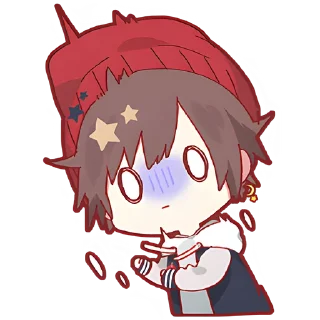 Стикер Амацуки кун @Nyasticks - 9