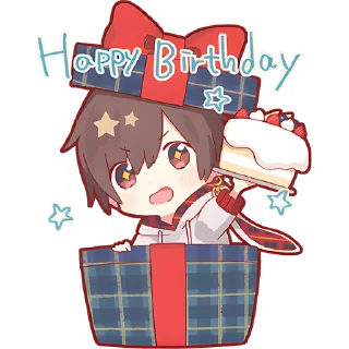 Стикер Амацуки кун @Nyasticks - 4