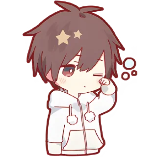 Стикер Амацуки кун @Nyasticks - 7