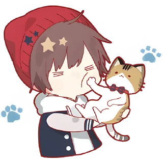 Стикер Амацуки кун @Nyasticks - 6