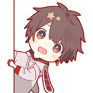 Стикер Амацуки кун @Nyasticks - 1