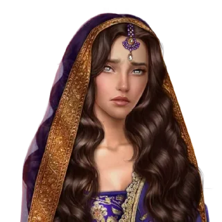 Стикер Амала(1й тип) by @sheh_vv - 4