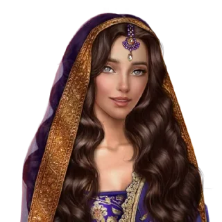 Стикер Амала(1й тип) by @sheh_vv - 5