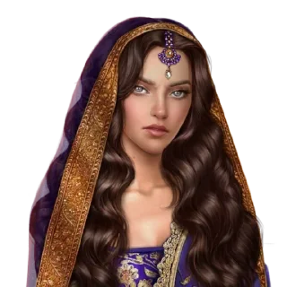 Стикер Амала(1й тип) by @sheh_vv - 3