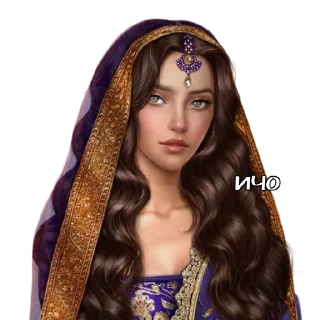 Стикер Амала(1й тип) by @sheh_vv - 10