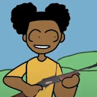 Sticker Аманда Бешеная Мартышка - 10