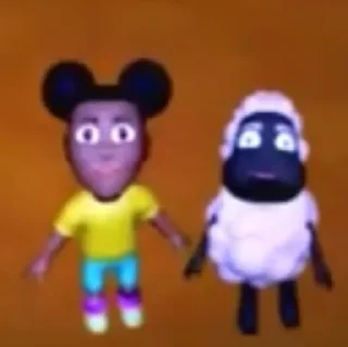 Sticker Аманда Бешеная Мартышка - 0