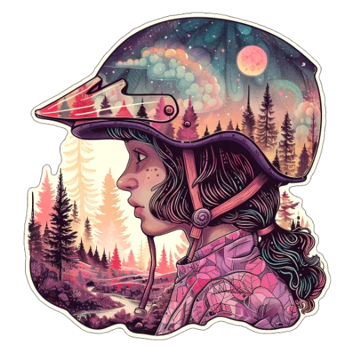 Sticker Amaranth_Style - 1