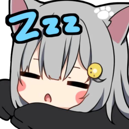 Sticker AmashiroNatsukiEars_TwitchNachoEmotion1.2 - 10