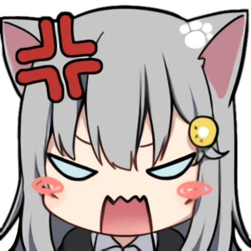 Sticker AmashiroNatsukiEars_TwitchNachoEmotion1.2 - 1
