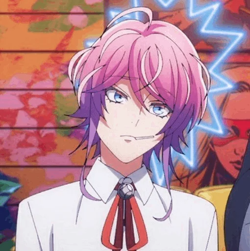 anime cartoon human face