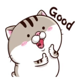 Sticker Ami fat cat - 9