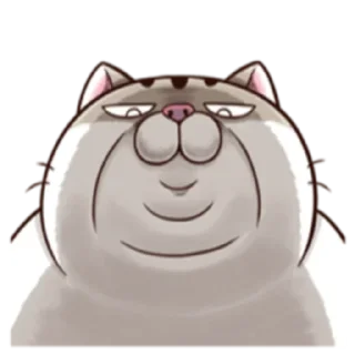 Sticker Ami fat cat - 4