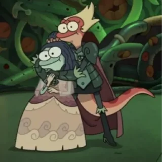 Стикер Amphibia | Author: @killedbyhergirlfriend - 2