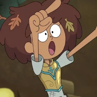 Стикер Amphibia | Author: @killedbyhergirlfriend - 5