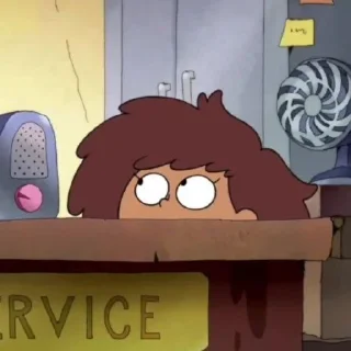 Стикер Amphibia | Author: @killedbyhergirlfriend - 9