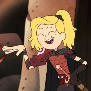 Стикер Amphibia | Author: @killedbyhergirlfriend - 8