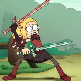 Стикер Amphibia | Author: @killedbyhergirlfriend - 0