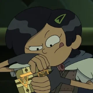 Стикер Amphibia | Author: @killedbyhergirlfriend - 4