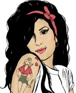 Sticker Amy - 4