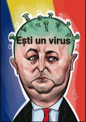 human face poster painting