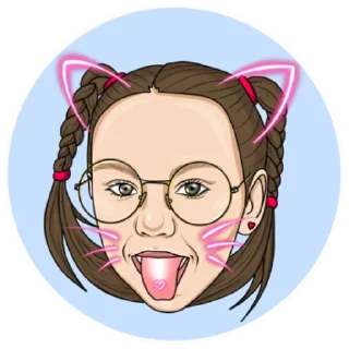 Sticker SvetaAnanas by Siiarheyenka - 6