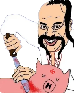 Sticker Ukrainian Anarchy - 7