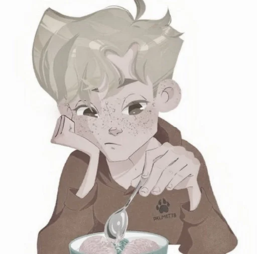 Стикер эндрю миньярд.чб. :: @fStikBot - 7