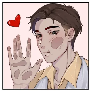 Стикер Андрей из @ripsi_art - 8