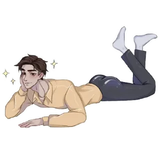 Стикер Андрей из @ripsi_art - 9