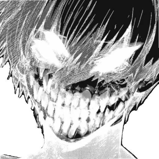 челюсть эскиз искусство