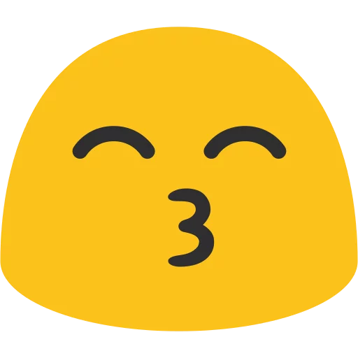 Стикер Android N Emojis - 8