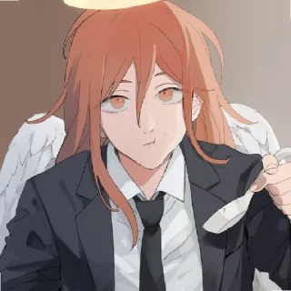 Стикер Angel Demon || Chainsaw men - 9