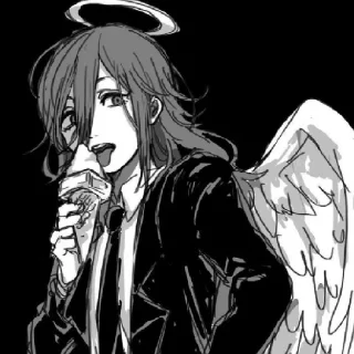 Стикер Angel Demon || Chainsaw men - 6