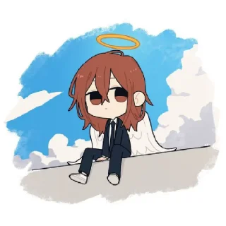 Стикер Angel Demon || Chainsaw men - 4